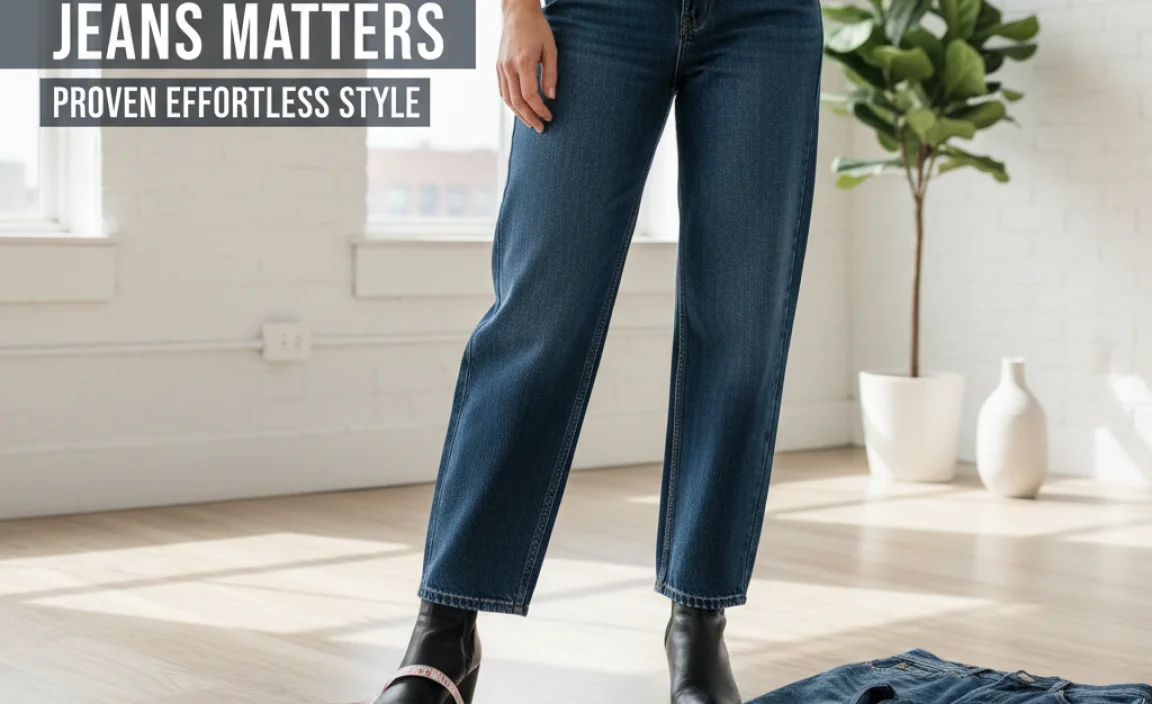 Why Hemming Your Baggy Jeans Matters