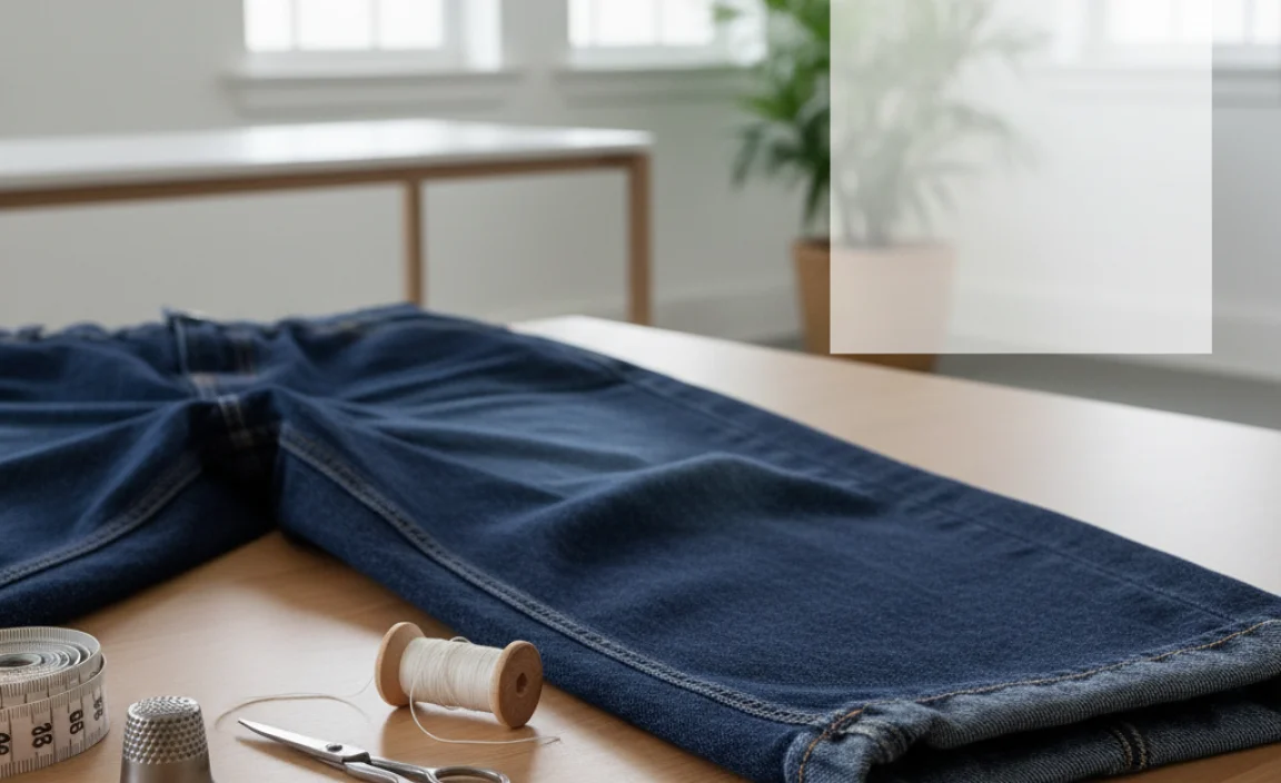 Why Hemming Your Baggy Jeans Matters