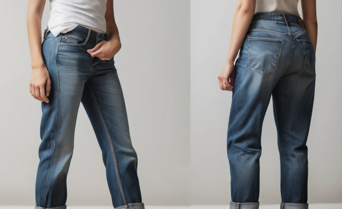 Why Hemming Your Boyfriend Jeans is a Game-Changer