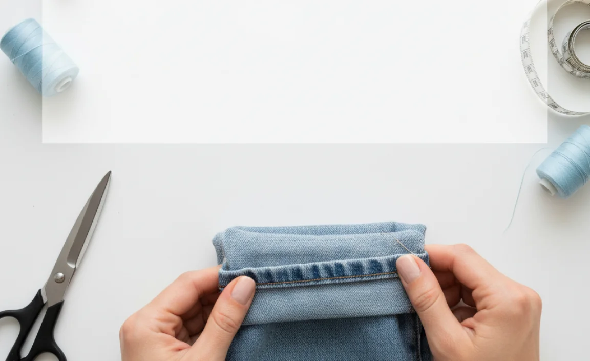 Why Hemming Your Relaxed Jeans is a Game-Changer