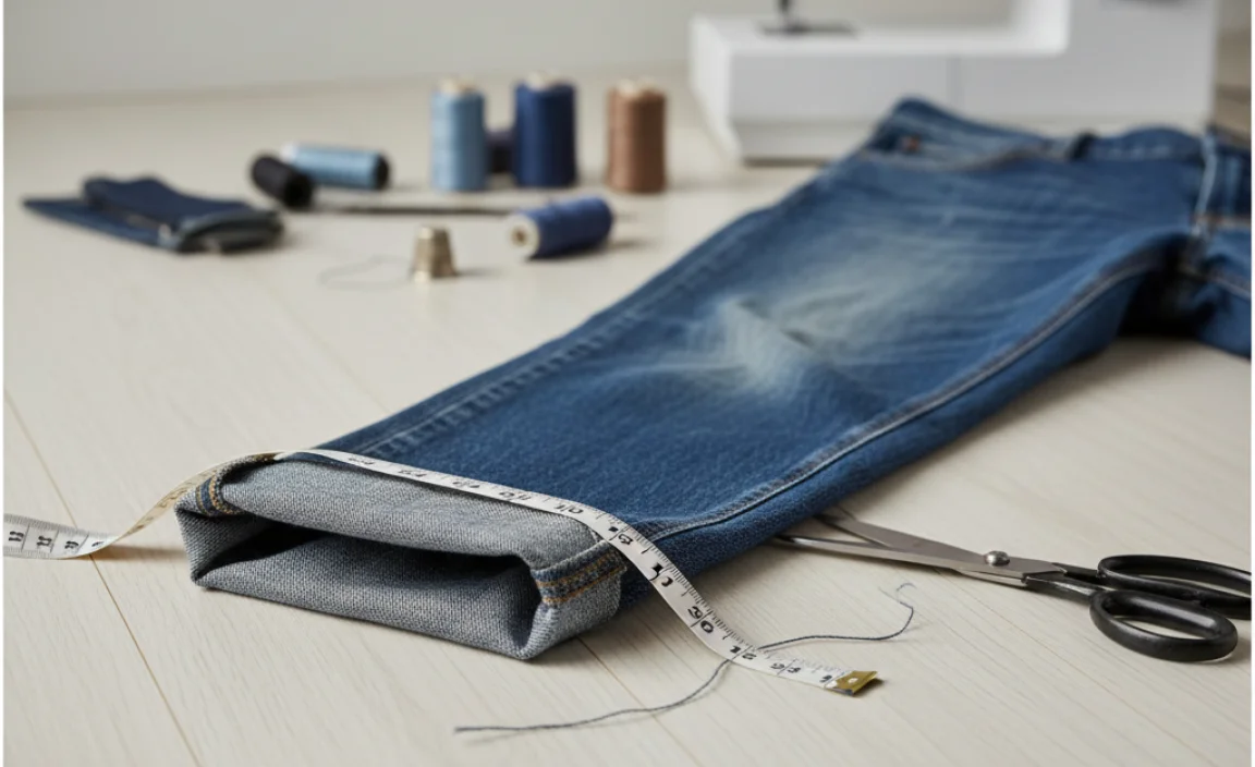 Why Hemming Your Relaxed Jeans is Essential