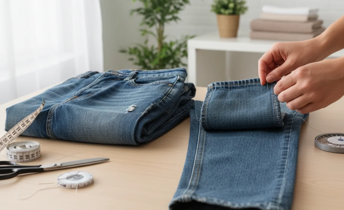 Why Hemming Your Relaxed Jeans is Essential