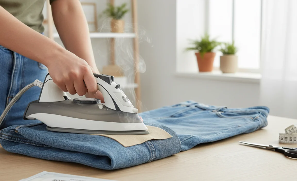 Why Iron-On Patches Are a Game-Changer for Hemming Jeans