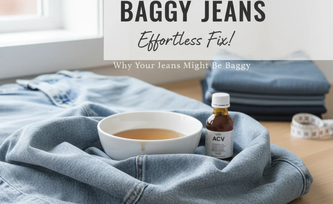 Why Your Jeans Might Be Baggy