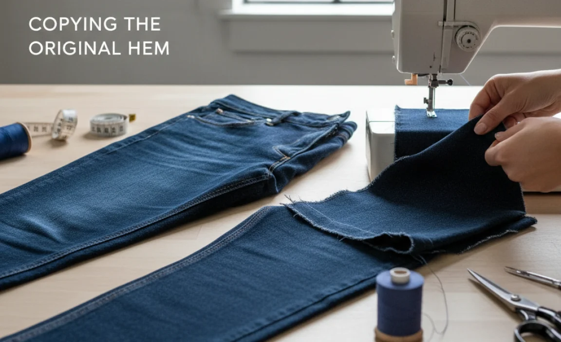 Alternative: Copying the Original Hem