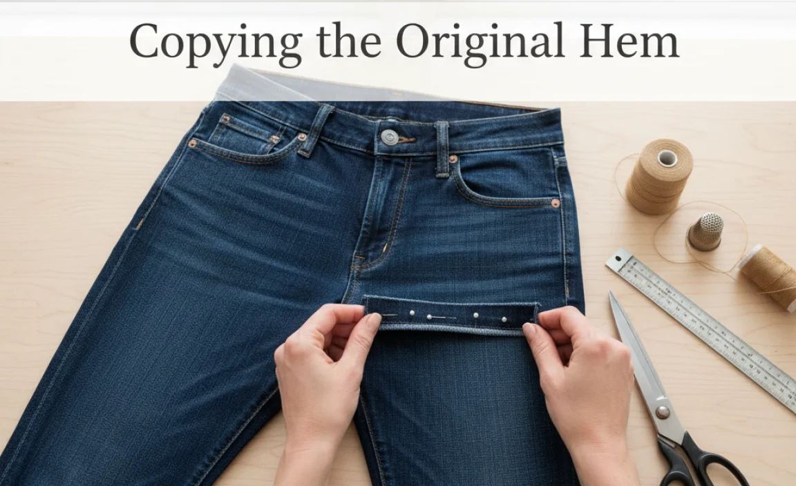 Alternative: Copying the Original Hem