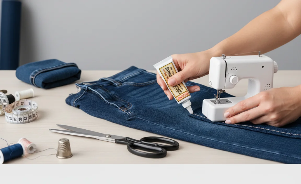 Alternative Hemming Methods for Slim Jeans