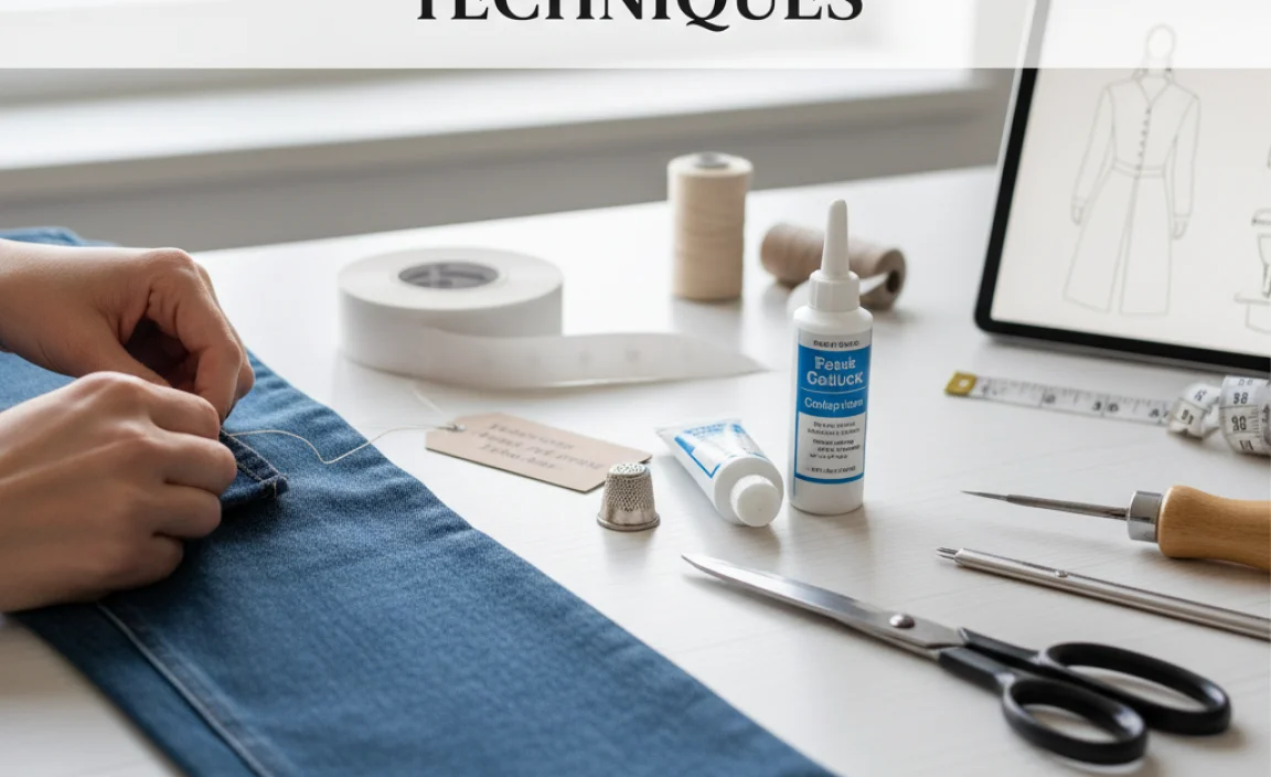 Alternative Hemming Techniques for Bootcut Jeans