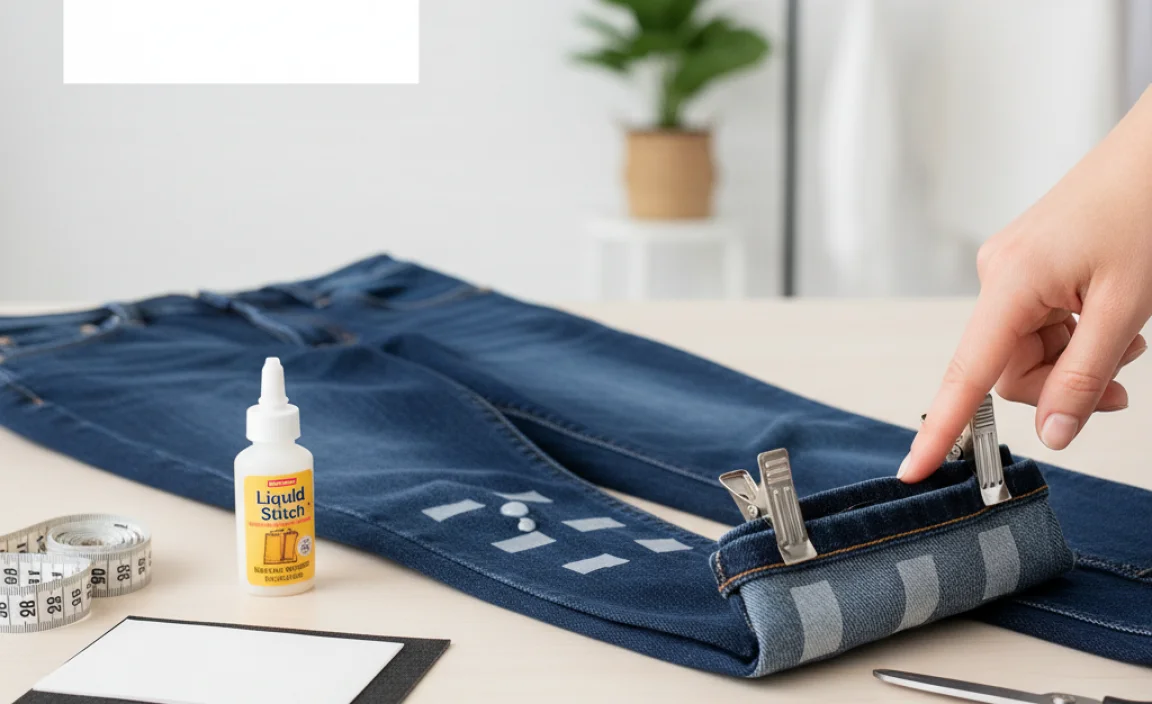 Alternative No-Sew Hemming Methods