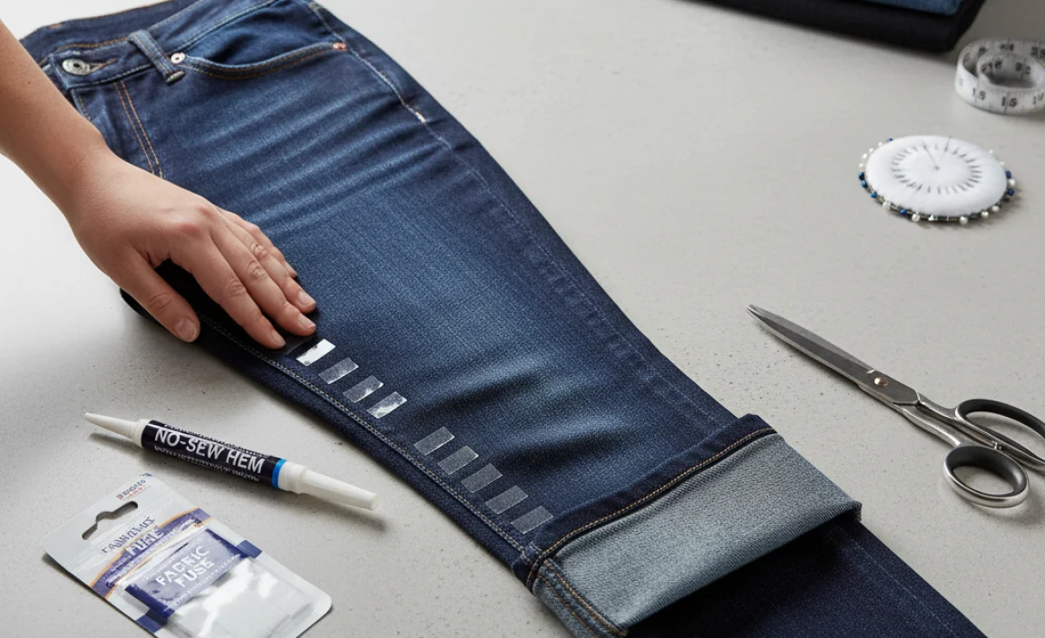 Alternative No-Sew Hemming Methods