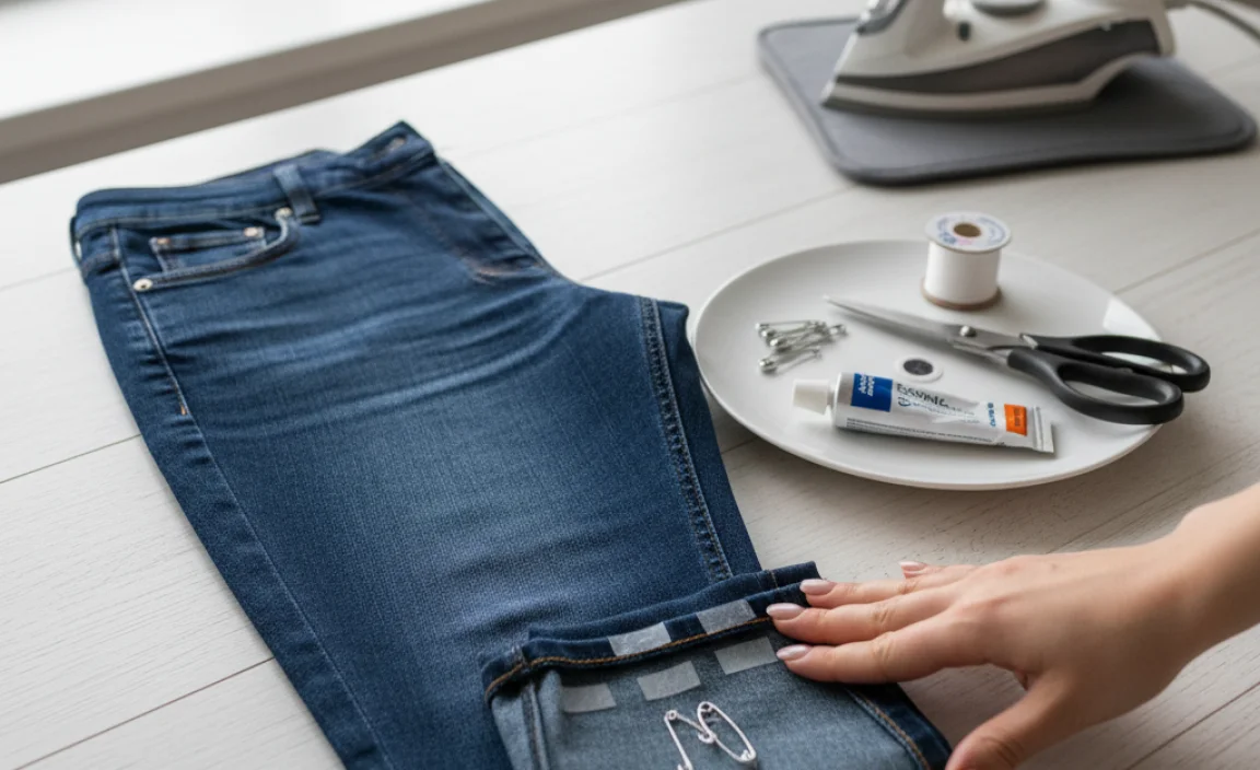 Alternative No-Sew Hemming Methods