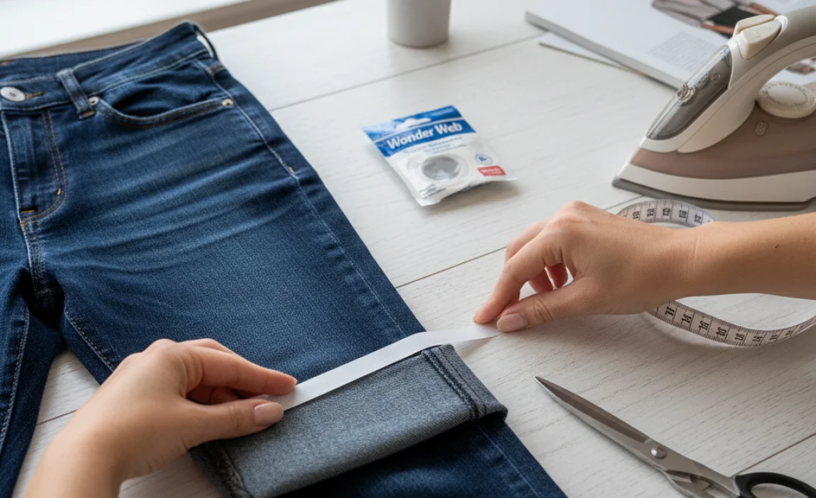 Alternative No-Sew Method: Fabric Tape