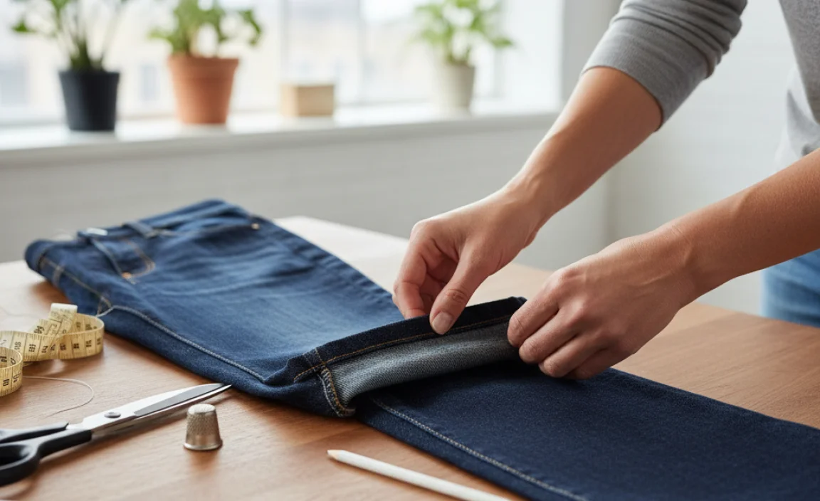 Alternative: The Traditional Sewn Hem