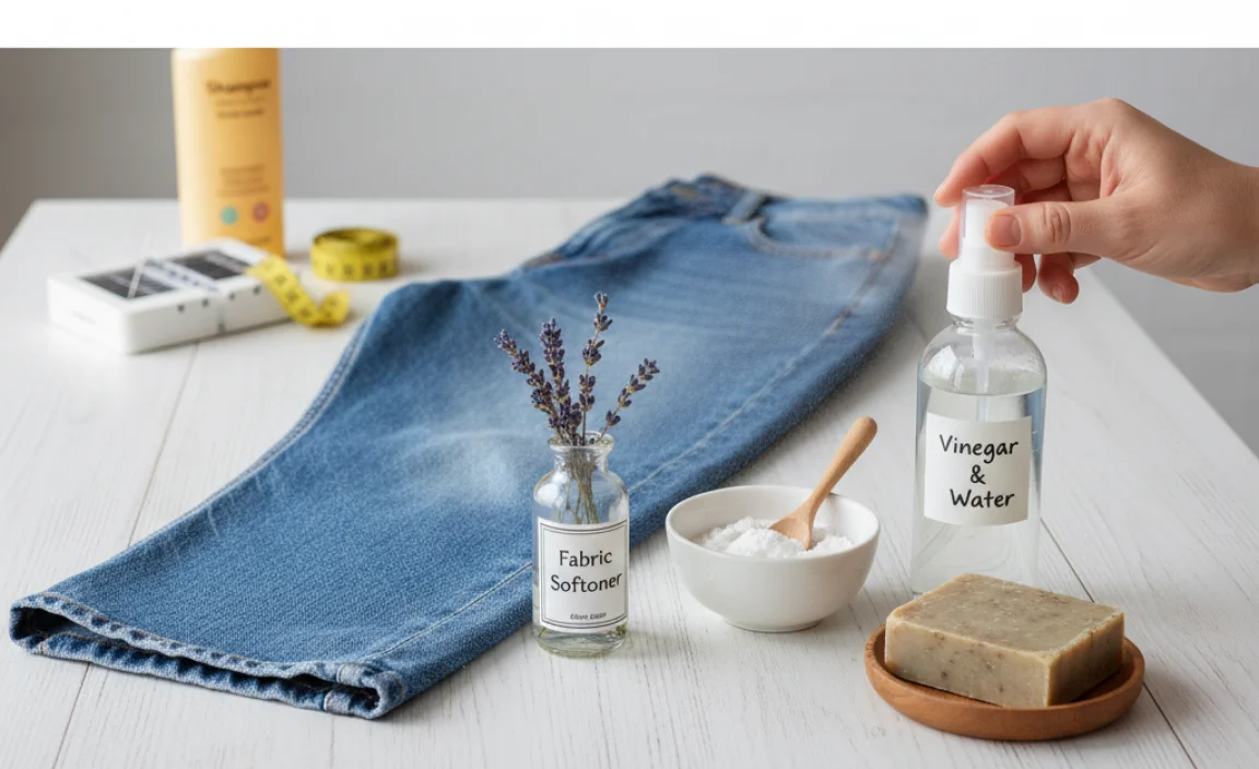 Alternatives to Shampoo for Softening Denim