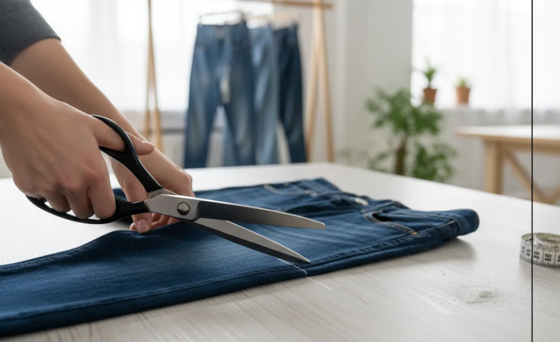 Cutting Your Jeans: The Point of No Return (Almost!)