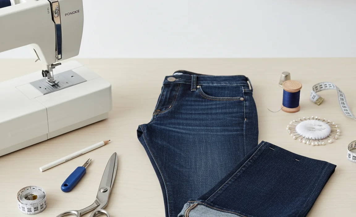 Essential Tools for Hemming Bootcut Jeans