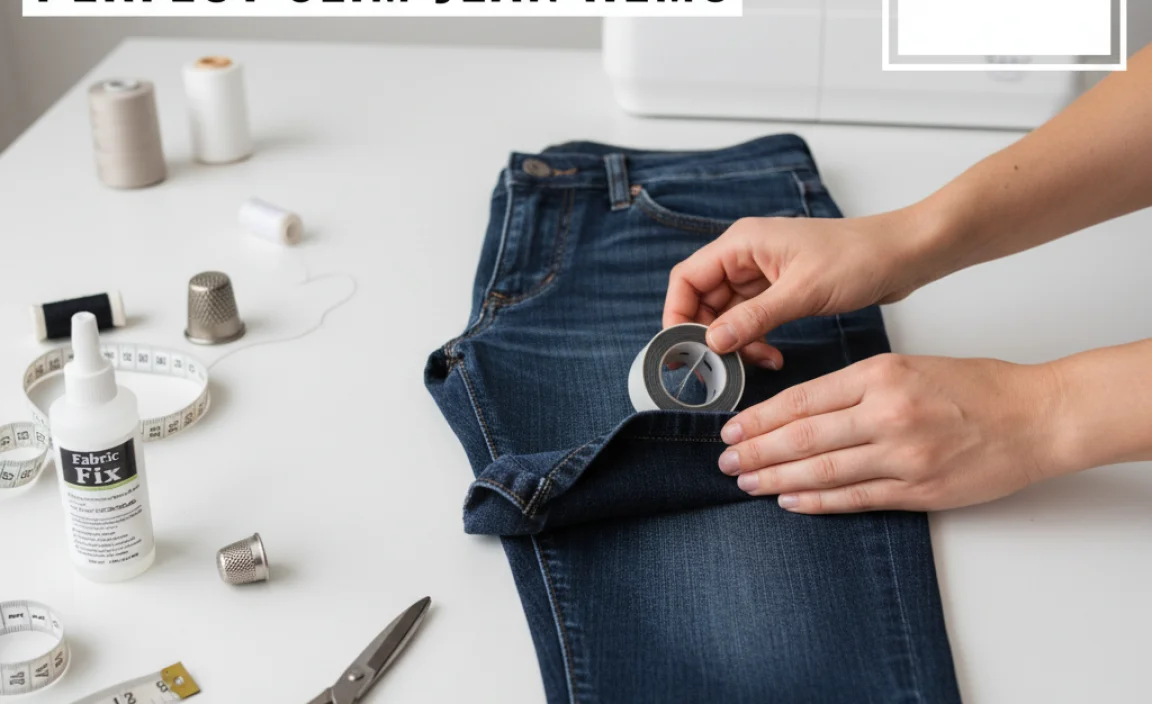 Expert Tips for Perfect Slim Jean Hems