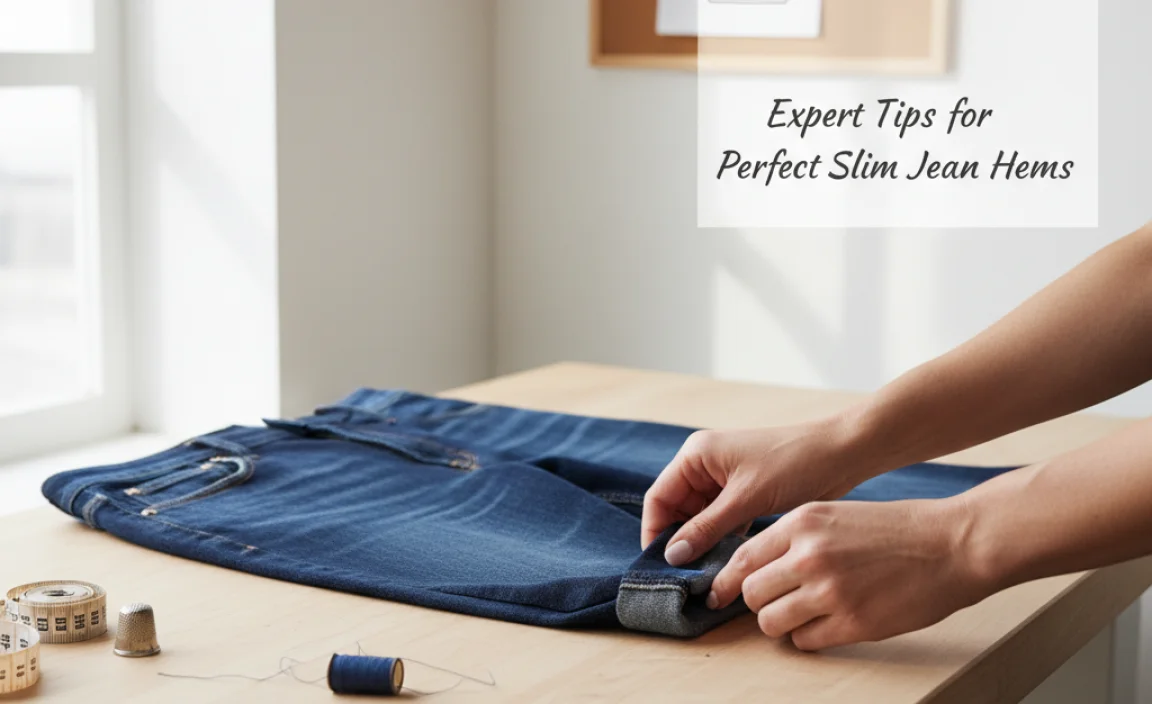 Expert Tips for Perfect Slim Jean Hems