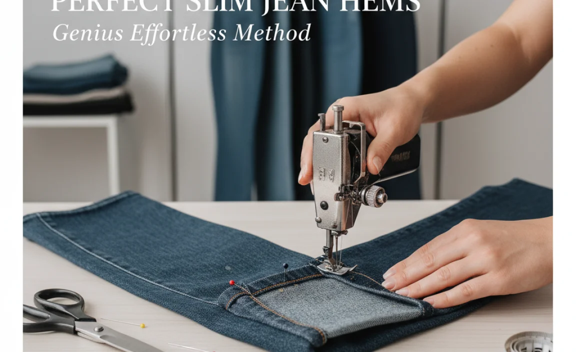 Expert Tips for Perfect Slim Jean Hems