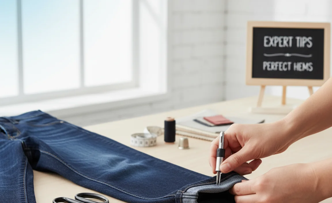 Expert Tips for Perfect Slim Jean Hems