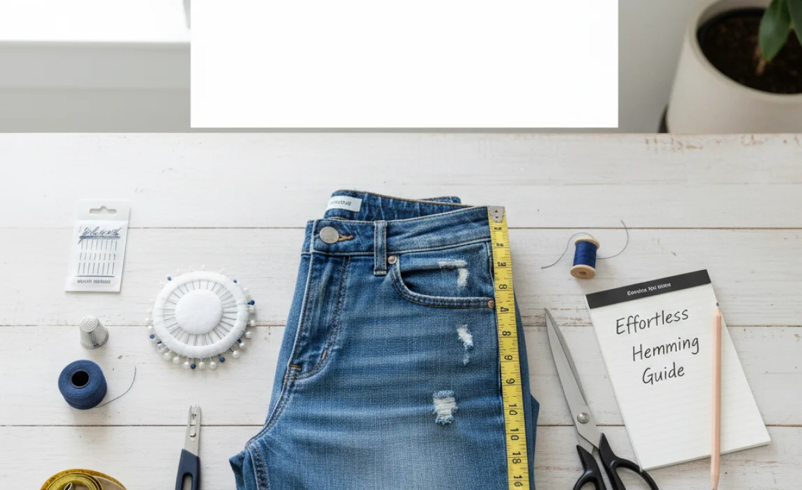 Gathering Your Essential Hemming Supplies