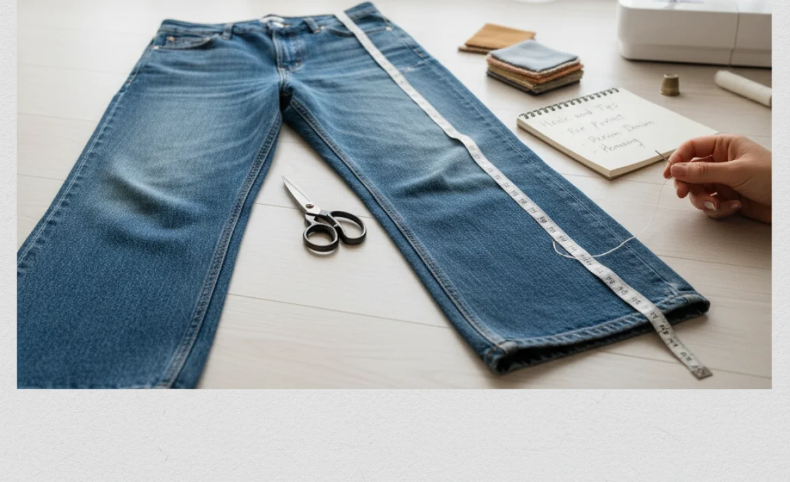 Hacks and Tips for Perfect Denim Hemming