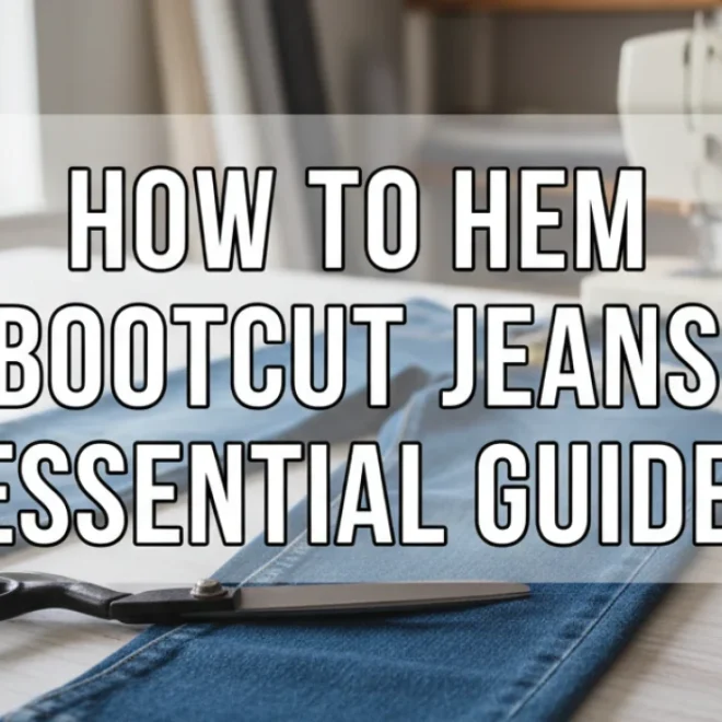 How to Hem Bootcut Jeans: Essential Guide