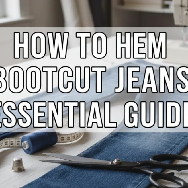 How to Hem Bootcut Jeans: Essential Guide