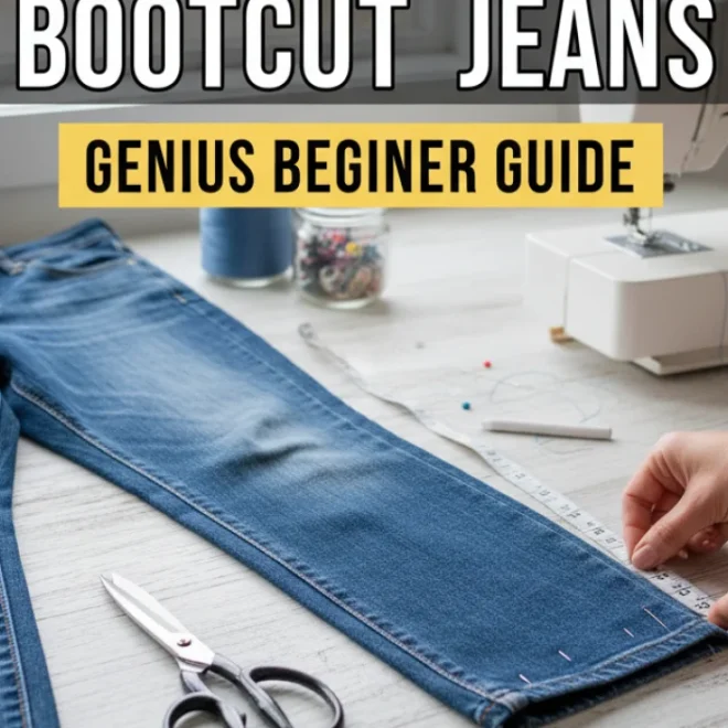 How to Hem Bootcut Jeans: Genius Beginner Guide