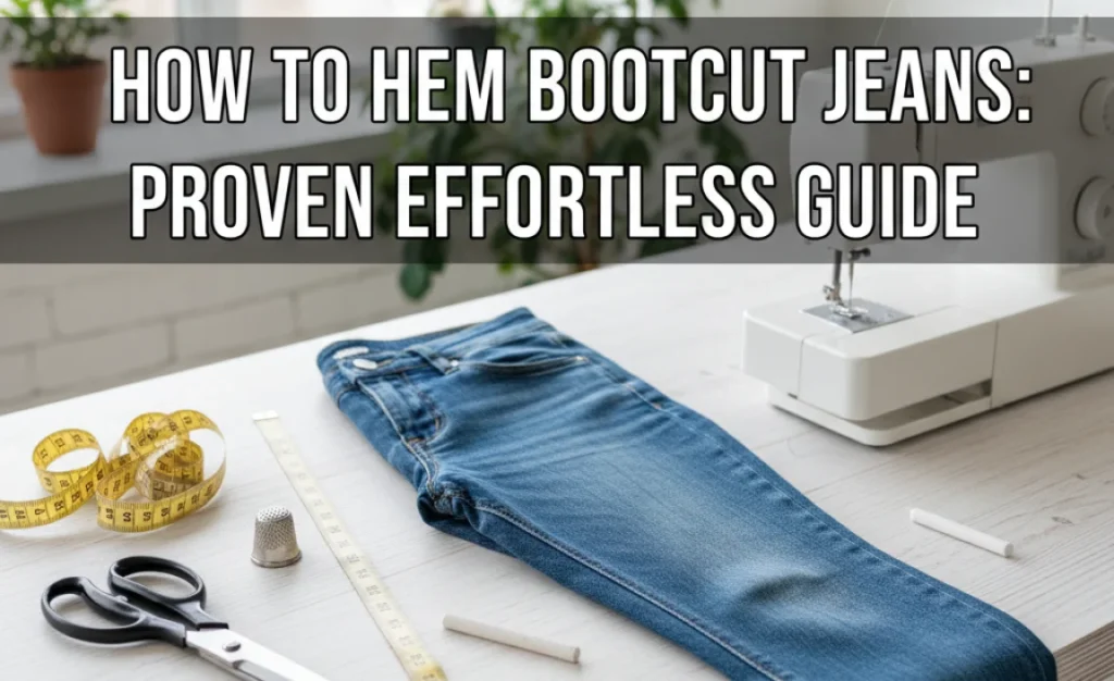 How to Hem Bootcut Jeans: Proven Effortless Guide