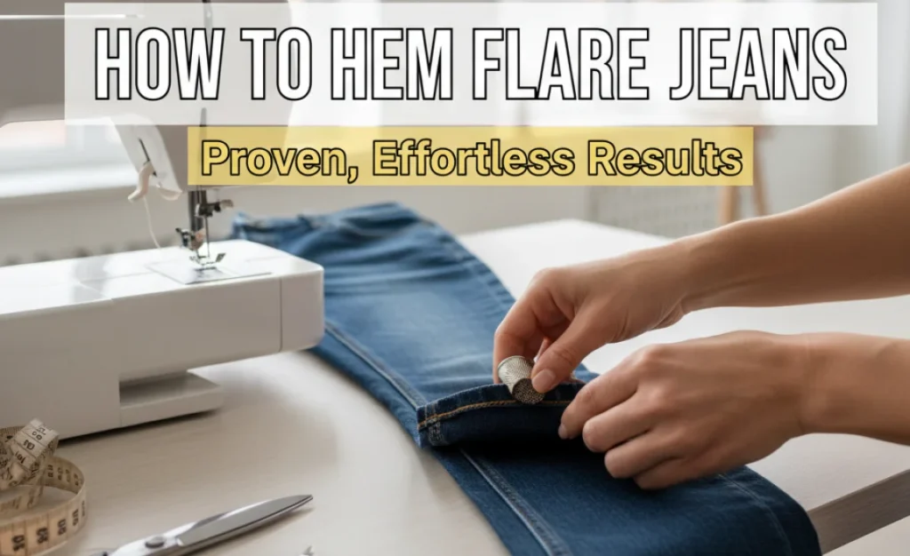 How to Hem Flare Jeans: Proven, Effortless Results