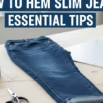 How to Hem Slim Jeans: Essential Tips