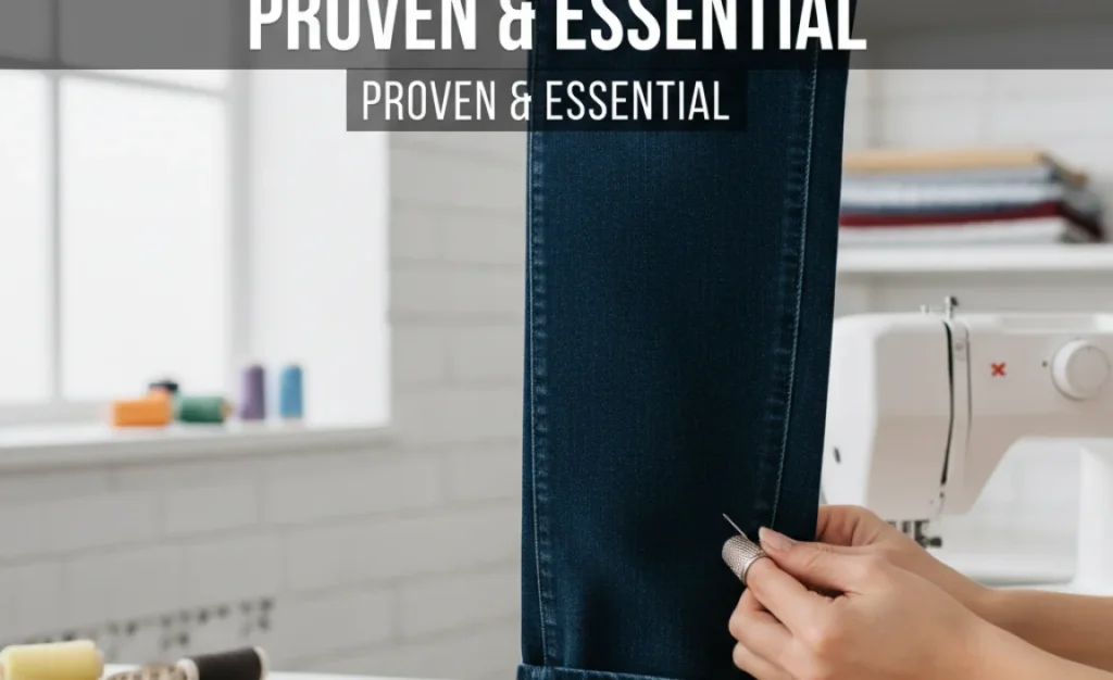 How To Hem Slim Jeans: Proven & Essential