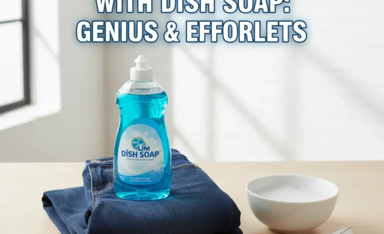 How To Hem Slim Jeans With Dish Soap: Genius & Effortless