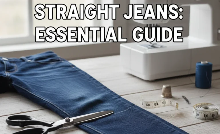 How to Hem Straight Jeans: Essential Guide
