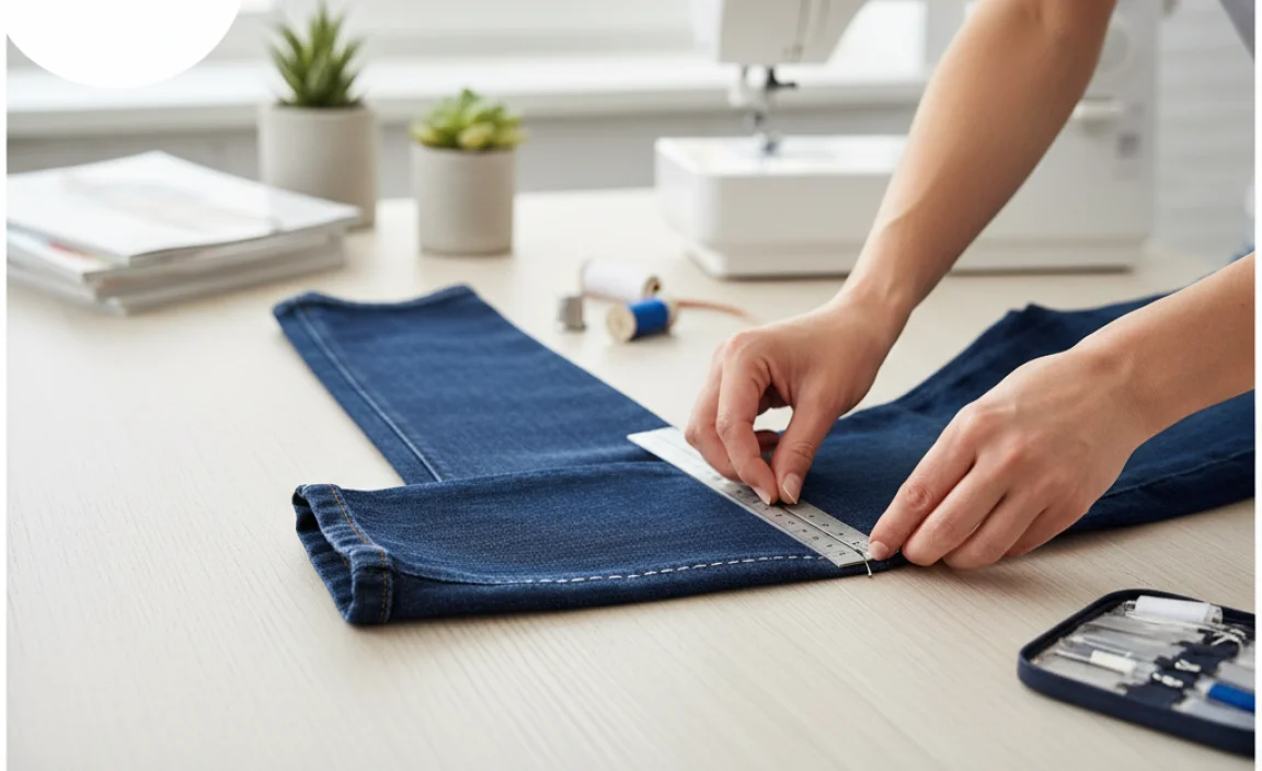 How to Hem Straight Jeans: Step-by-Step Guide