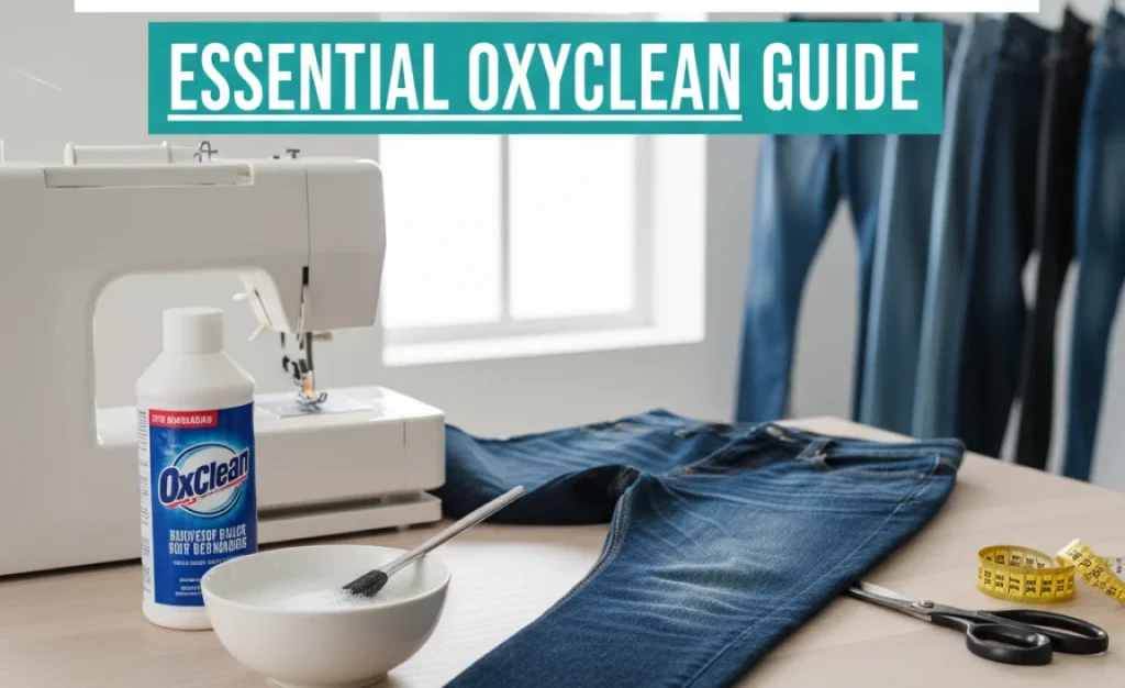 How To Hem Tapered Jeans: Essential Oxyclean Guide