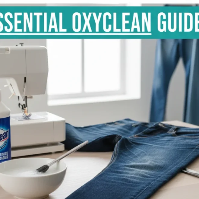 How To Hem Tapered Jeans: Essential Oxyclean Guide