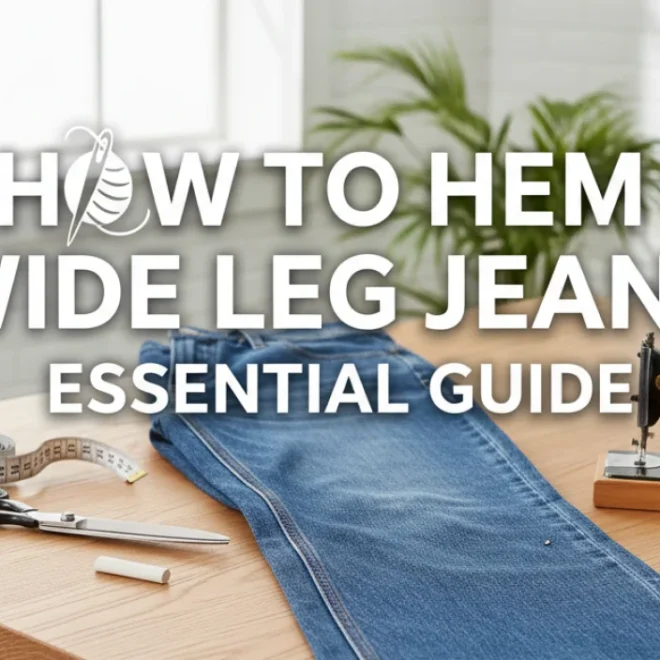 How to Hem Wide Leg Jeans: Essential Guide