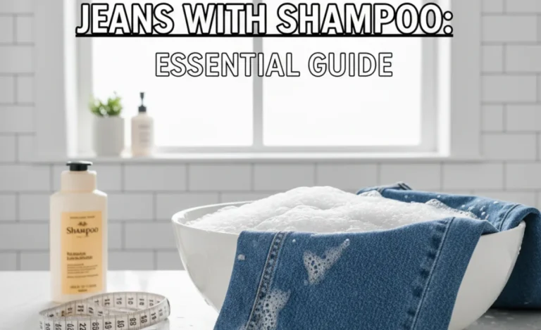 How to Hem Wide Leg Jeans With Shampoo: Essential Guide