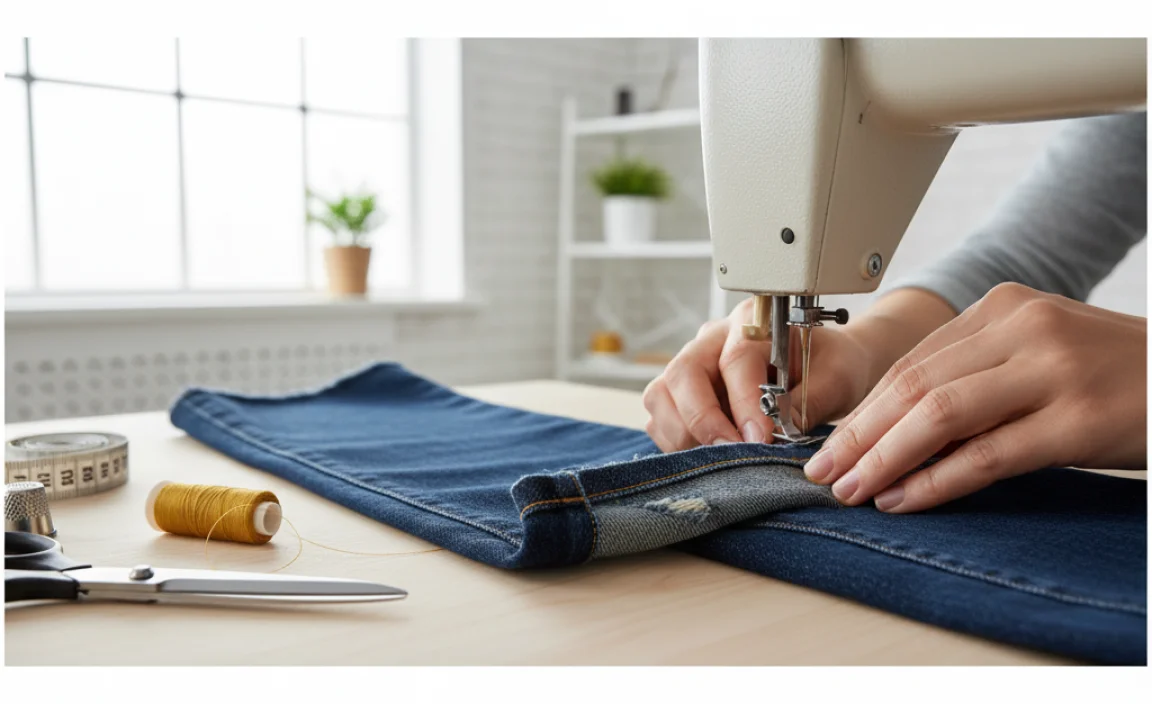 Keeping the Original Jean Hem Look (Advanced Tip)