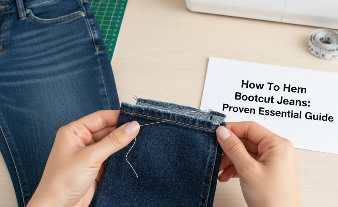 Keeping the Original Jean Look (Optional)