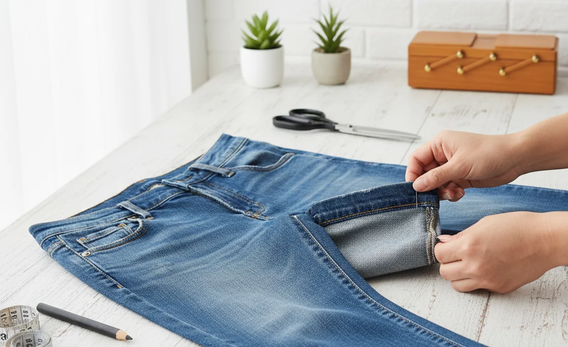 Maintaining the Original Look of Your Jeans