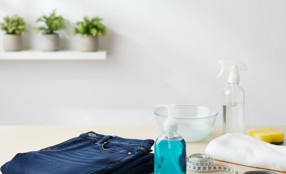 Materials You’ll Need for a Dish Soap Hem