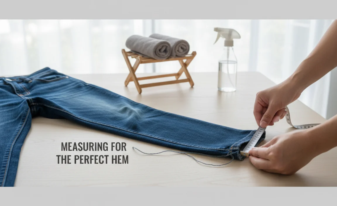 Measuring for the Perfect Hem: Precision is Key