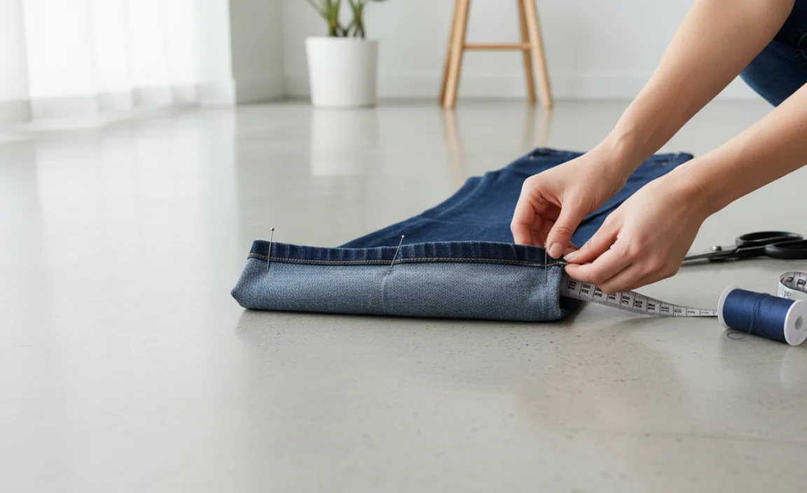 Method 1: The “Keep the Original Hem” Technique