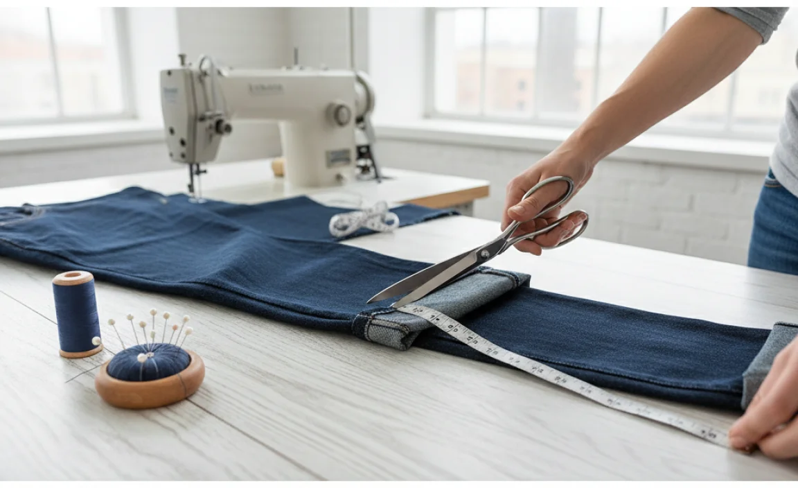 Method 1: The Classic Sewn Hem (The Most Durable Option)