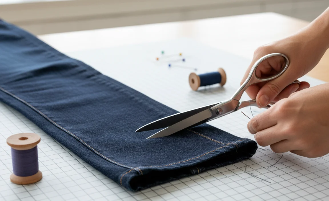 Method 1: The Traditional Sewn Hem (For Durability)