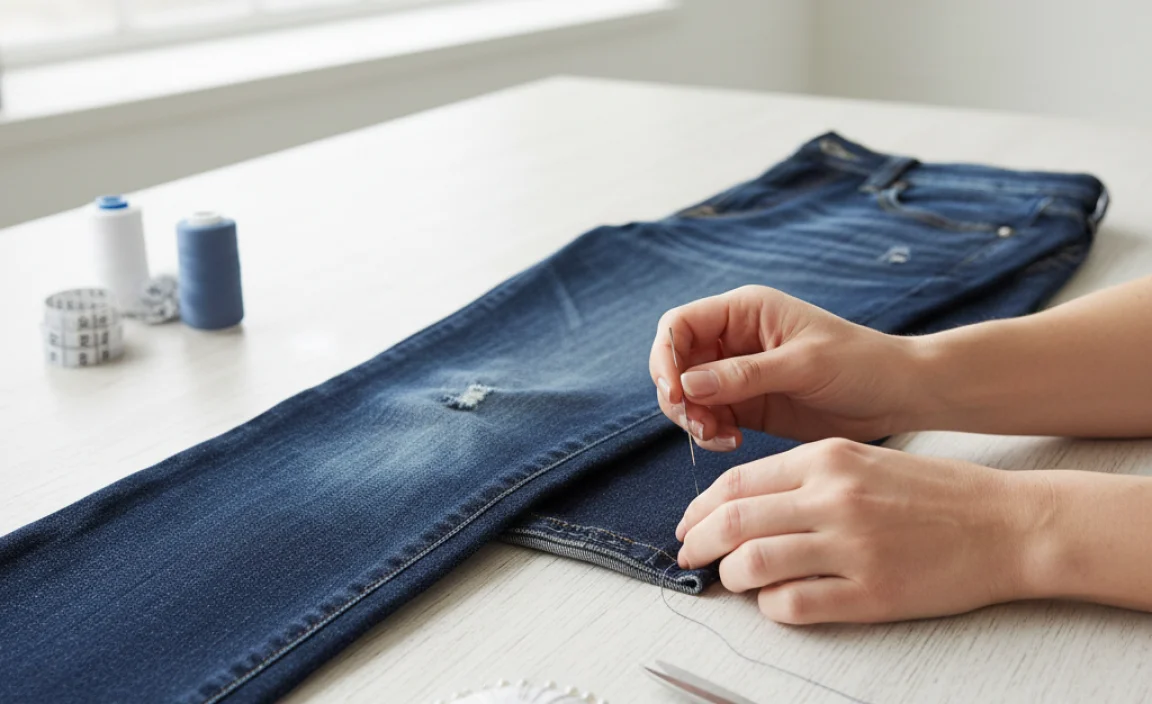 Method 2: Hand-Sewn Hem