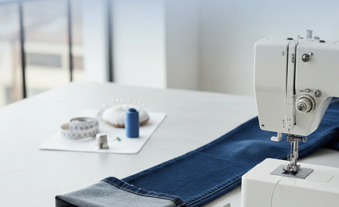 Method 2: The Clean, New Hem (Sewing Involved)